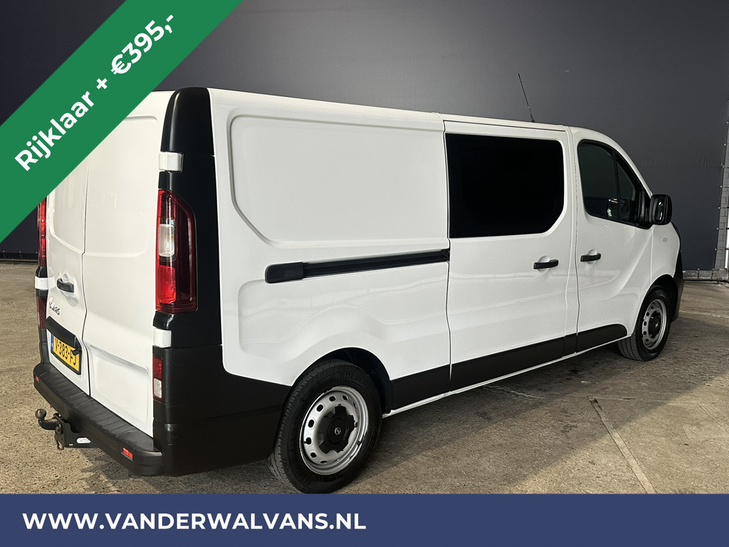 Opel Vivaro 1.6 CDTI 122pk L2H1 *Rijklaar Direct Rijden* Dubbele Cabine Euro6 Airco | Trekhaak | LED | 5-Zits Cruisecontrol, Inrichting, Bluetooh-telefonie 16