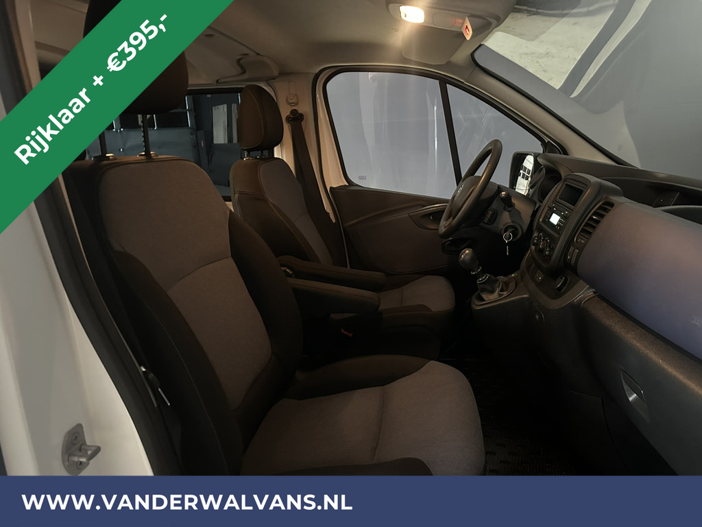 Opel Vivaro 1.6 CDTI 122pk L2H1 *Rijklaar Direct Rijden* Dubbele Cabine Euro6 Airco | Trekhaak | LED | 5-Zits Cruisecontrol, Inrichting, Bluetooh-telefonie 7