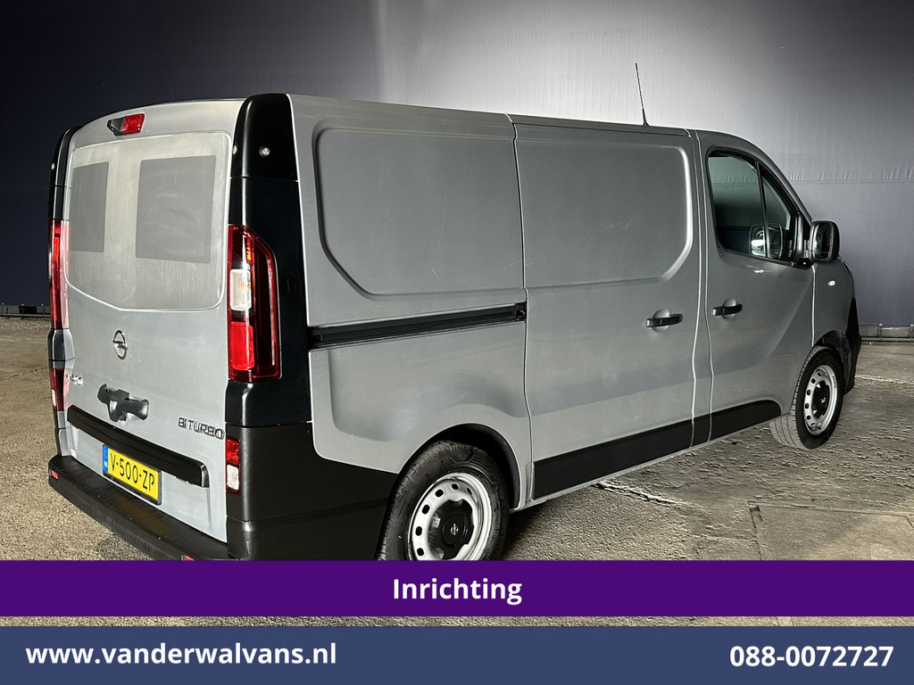 Opel Vivaro 1.6 CDTI 126pk L1H1 Inrichting Euro6 Airco | Camera | Navigatie | LED | Cruisecontrol Parkeersensoren, Achterklep 12