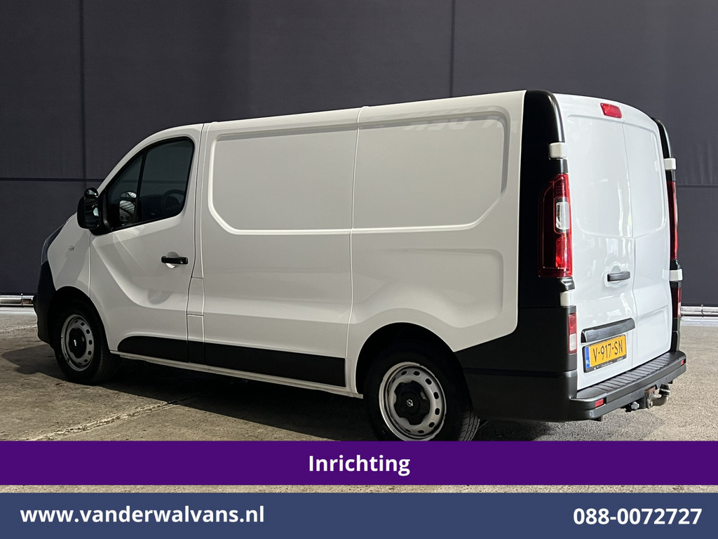 Opel Vivaro 1.6 CDTI 126pk L1H1 Inrichting Euro6 Airco | Navigatie | LED | Cruisecontrol | Trekhaak Parkeersensoren, Bijrijdersbank 11