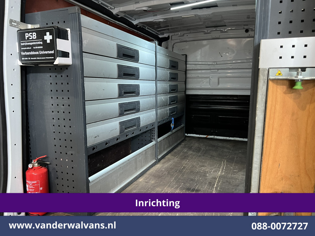Opel Vivaro 1.6 CDTI 126pk L1H1 Inrichting Euro6 Airco | Navigatie | LED | Cruisecontrol | Trekhaak Parkeersensoren, Bijrijdersbank 13