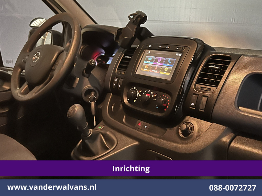 Opel Vivaro 1.6 CDTI 126pk L1H1 Inrichting Euro6 Airco | Navigatie | LED | Cruisecontrol | Trekhaak Parkeersensoren, Bijrijdersbank 16