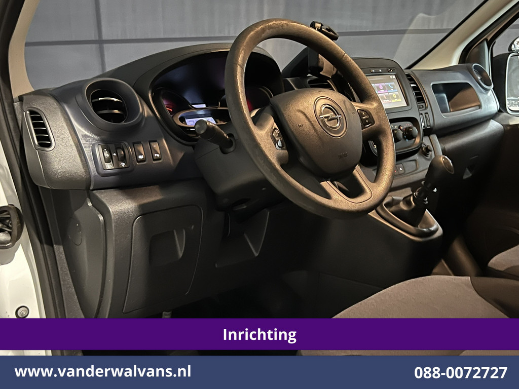 Opel Vivaro 1.6 CDTI 126pk L1H1 Inrichting Euro6 Airco | Navigatie | LED | Cruisecontrol | Trekhaak Parkeersensoren, Bijrijdersbank 17