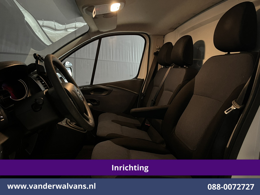 Opel Vivaro 1.6 CDTI 126pk L1H1 Inrichting Euro6 Airco | Navigatie | LED | Cruisecontrol | Trekhaak Parkeersensoren, Bijrijdersbank 18