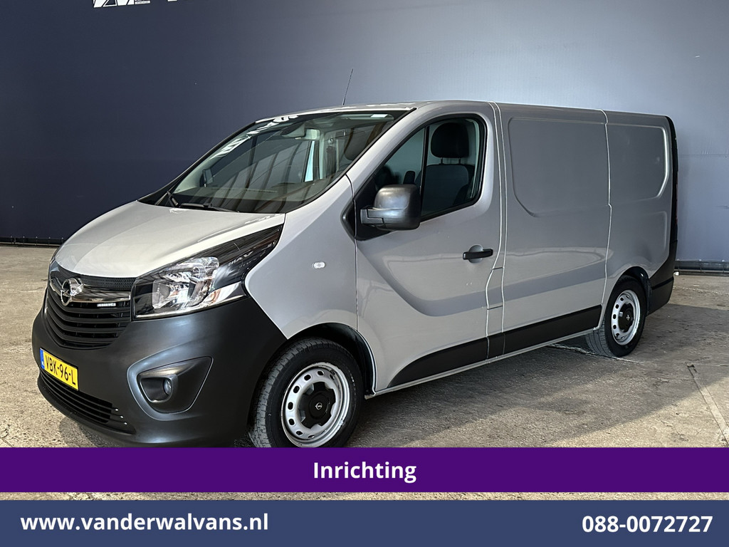 Opel Vivaro 1.6 CDTI 126pk L1H1 inrichting Euro6 Airco | Navigatie | LED | Omvormer Cruiscontrol, Camera, Parkeersensoren 10