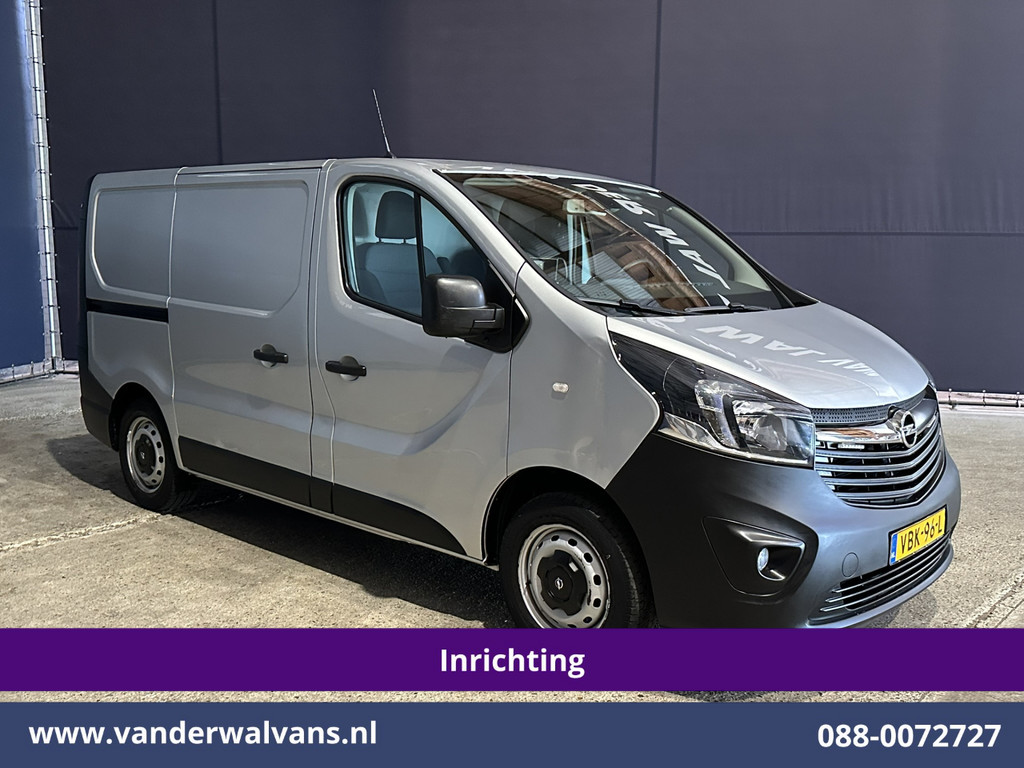 Opel Vivaro 1.6 CDTI 126pk L1H1 inrichting Euro6 Airco | Navigatie | LED | Omvormer Cruiscontrol, Camera, Parkeersensoren 11