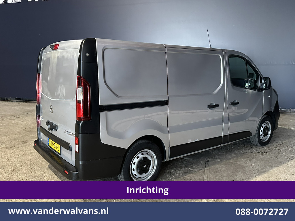 Opel Vivaro 1.6 CDTI 126pk L1H1 inrichting Euro6 Airco | Navigatie | LED | Omvormer Cruiscontrol, Camera, Parkeersensoren 12