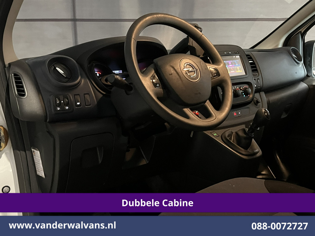 Opel Vivaro 1.6 CDTI 126pk L2H1 Dubbele Cabine Euro6 Airco | 5-Zits | Navigatie | Camera | LED | Cruisecontrol | Trekhaak Parkeersensoren 16