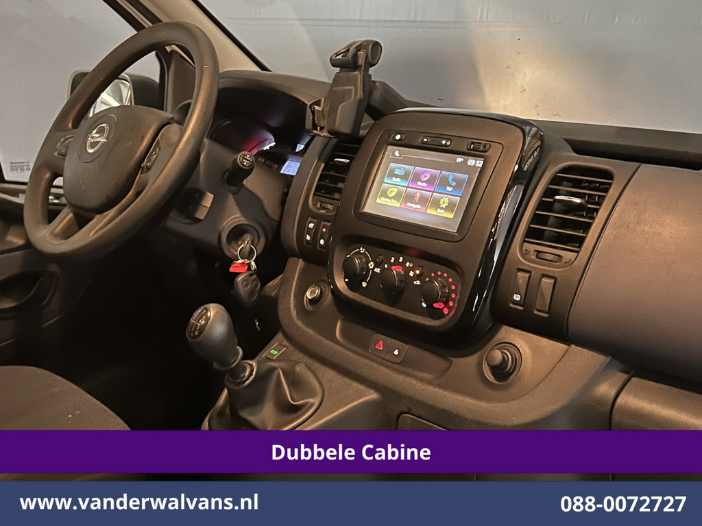 Opel Vivaro 1.6 CDTI 126pk L2H1 Dubbele Cabine Euro6 Airco | 5-Zits | Navigatie | Camera | LED | Cruisecontrol | Trekhaak Parkeersensoren 17