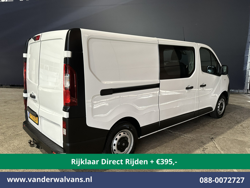 Opel Vivaro 1.6 CDTI 126pk L2H1 Dubbele Cabine Euro6 *Rijklaar Direct Rijden* Airco | 5-Zits | Camera | Navigatie | Trekhaak Cruisecontrol, Parkeersensoren 14