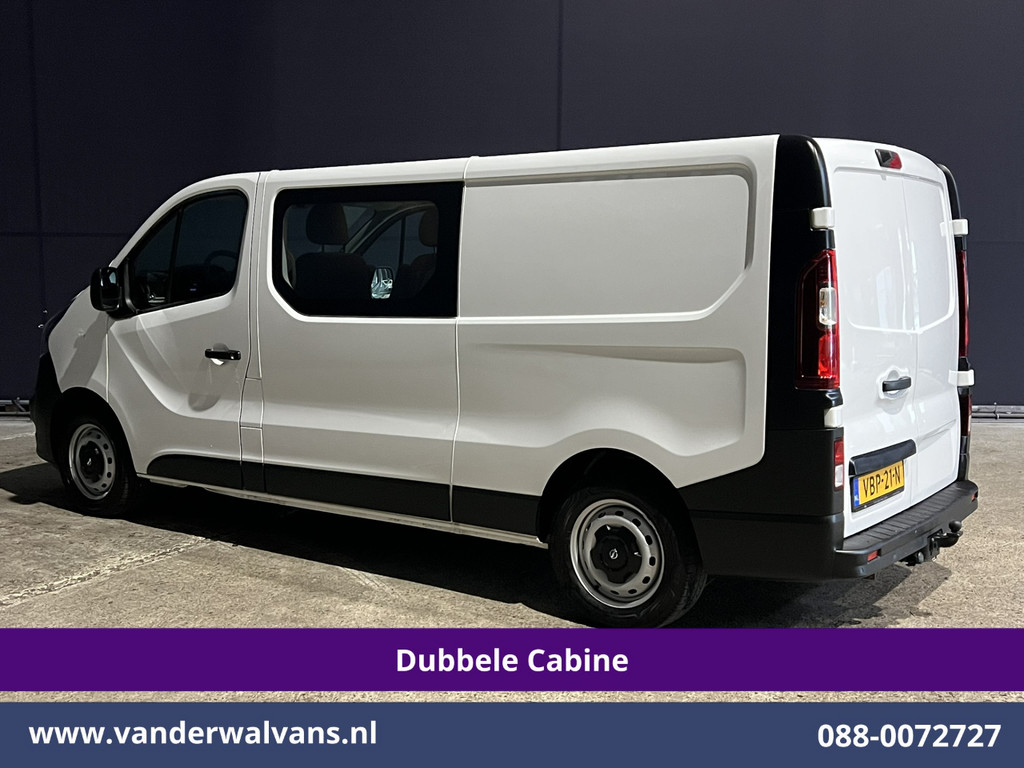 Opel Vivaro 1.6 CDTI 126pk L2H1 Dubbele cabine Euro6 Airco | 5-Zits | Camera | Navigatie | Omvormer | Trekhaak Cruisecontrol, Parkeersensoren 10