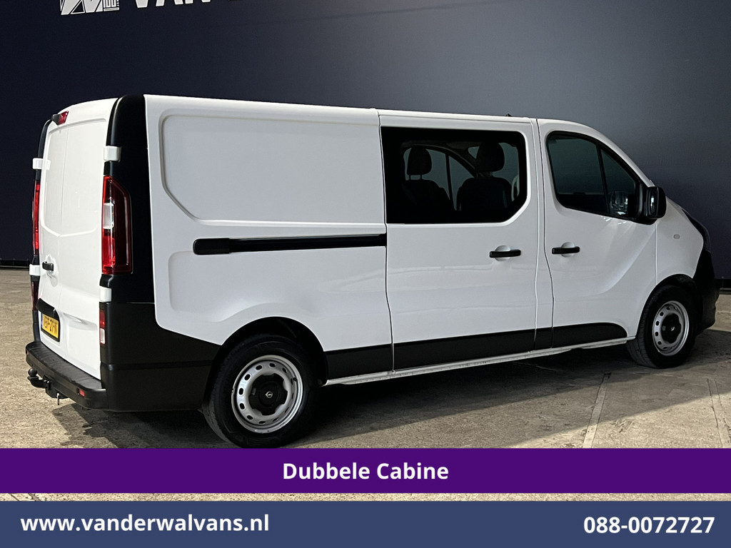 Opel Vivaro 1.6 CDTI 126pk L2H1 Dubbele cabine Euro6 Airco | 5-Zits | Camera | Navigatie | Omvormer | Trekhaak Cruisecontrol, Parkeersensoren 11