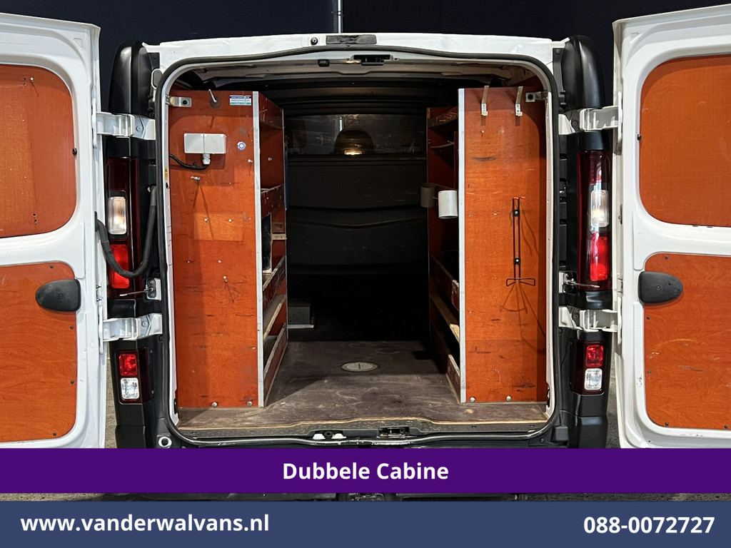 Opel Vivaro 1.6 CDTI 126pk L2H1 Dubbele cabine Euro6 Airco | 5-Zits | Camera | Navigatie | Omvormer | Trekhaak Cruisecontrol, Parkeersensoren 12
