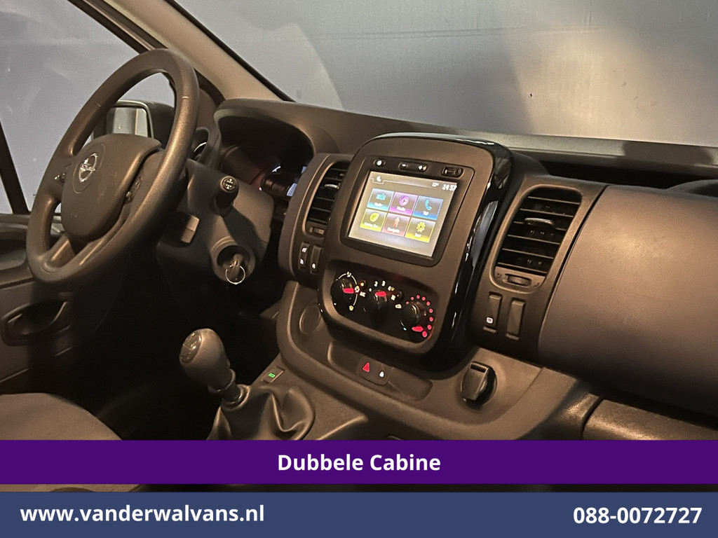 Opel Vivaro 1.6 CDTI 126pk L2H1 Dubbele cabine Euro6 Airco | 5-Zits | Camera | Navigatie | Omvormer | Trekhaak Cruisecontrol, Parkeersensoren 14