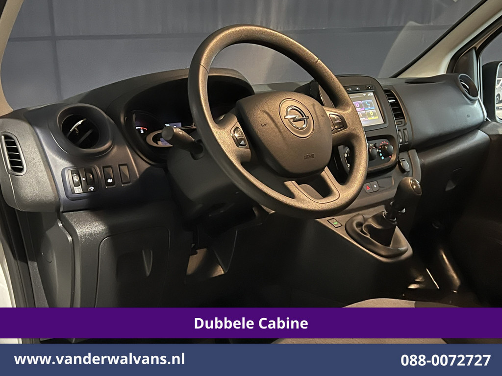 Opel Vivaro 1.6 CDTI 126pk L2H1 Dubbele cabine Euro6 Airco | 5-Zits | Camera | Navigatie | Omvormer | Trekhaak Cruisecontrol, Parkeersensoren 15