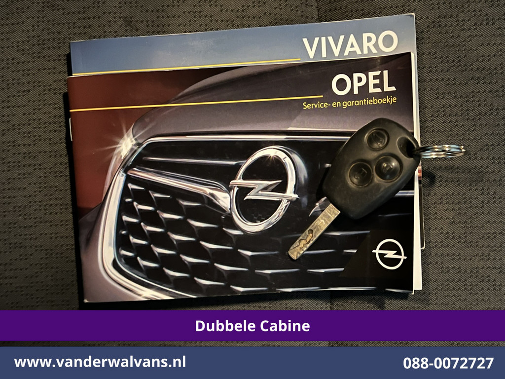 Opel Vivaro 1.6 CDTI 126pk L2H1 Dubbele cabine Euro6 Airco | 5-Zits | Camera | Navigatie | Omvormer | Trekhaak Cruisecontrol, Parkeersensoren 19
