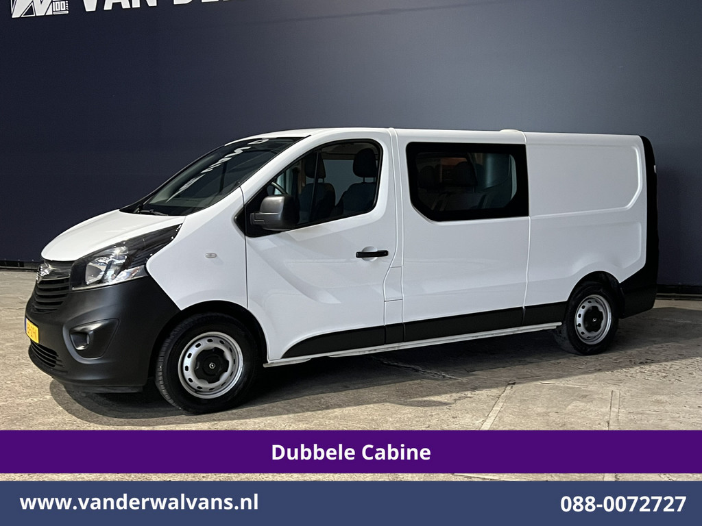 Opel Vivaro 1.6 CDTI 126pk L2H1 Dubbele cabine Euro6 Airco | 5-Zits | Camera | Navigatie | Omvormer | Trekhaak Cruisecontrol, Parkeersensoren 8
