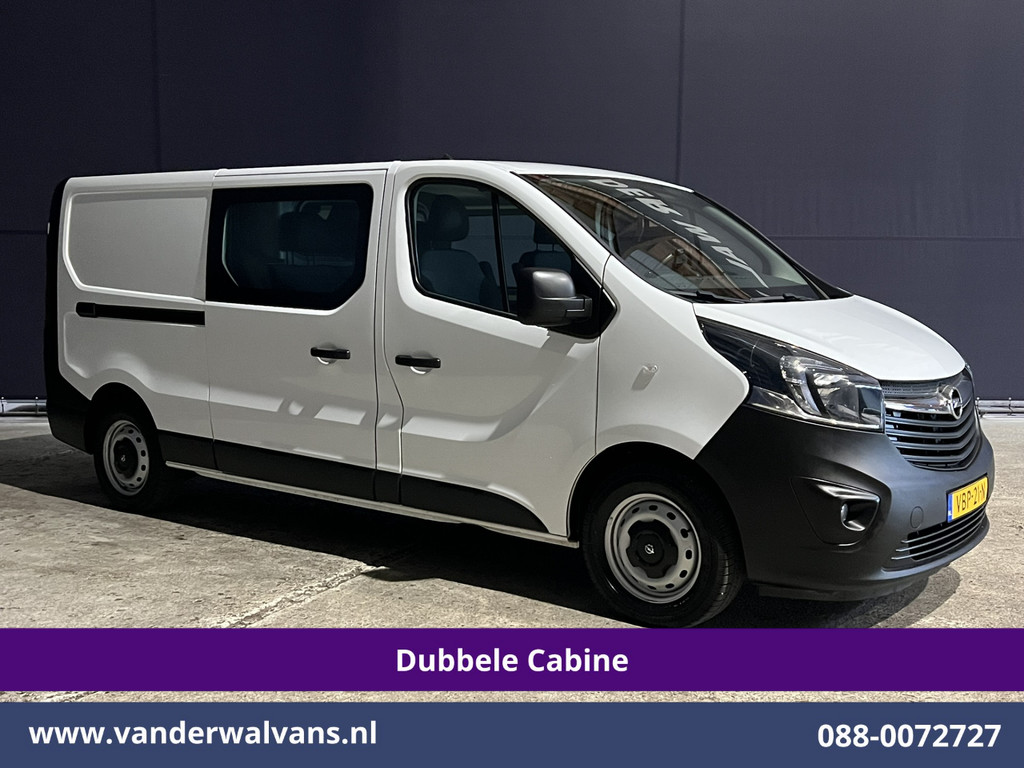 Opel Vivaro 1.6 CDTI 126pk L2H1 Dubbele cabine Euro6 Airco | 5-Zits | Camera | Navigatie | Omvormer | Trekhaak Cruisecontrol, Parkeersensoren 9