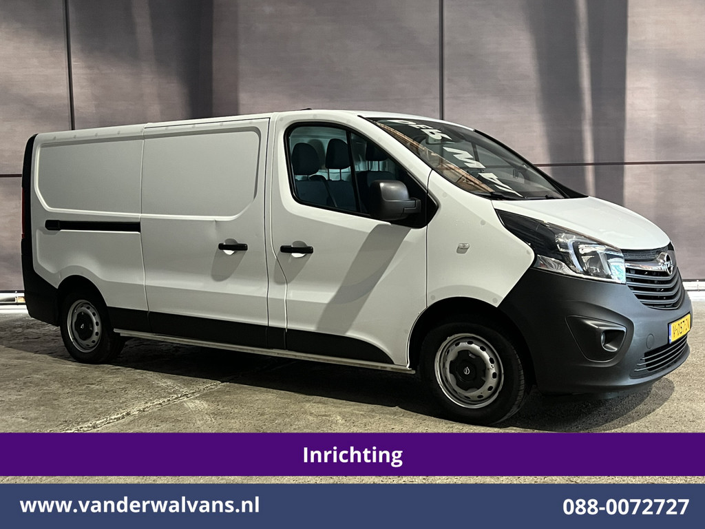 Opel Vivaro 1.6 CDTI 126pk L2H1 Inrichting Euro6 Airco | Camera | Navigatie | Cruisecontrol | Trekhaak | LED Parkeersensoren, Bijrijdersbank, Achterklep 10