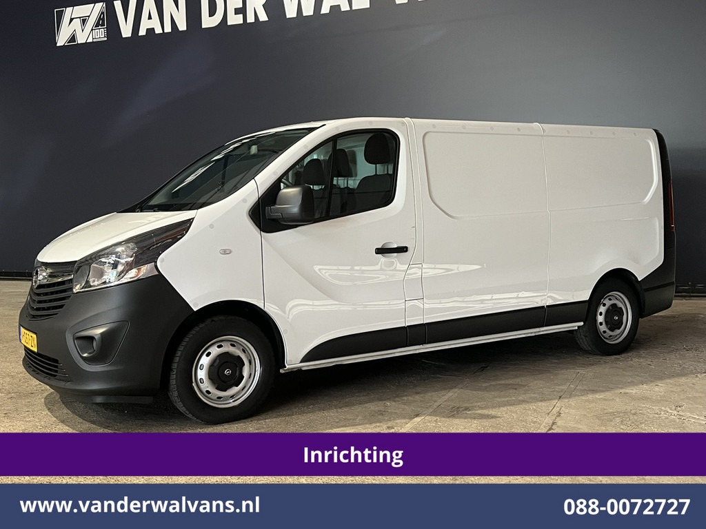 Opel Vivaro 1.6 CDTI 126pk L2H1 Inrichting Euro6 Airco | Camera | Navigatie | Cruisecontrol | Trekhaak | LED Parkeersensoren, Bijrijdersbank, Achterklep 9