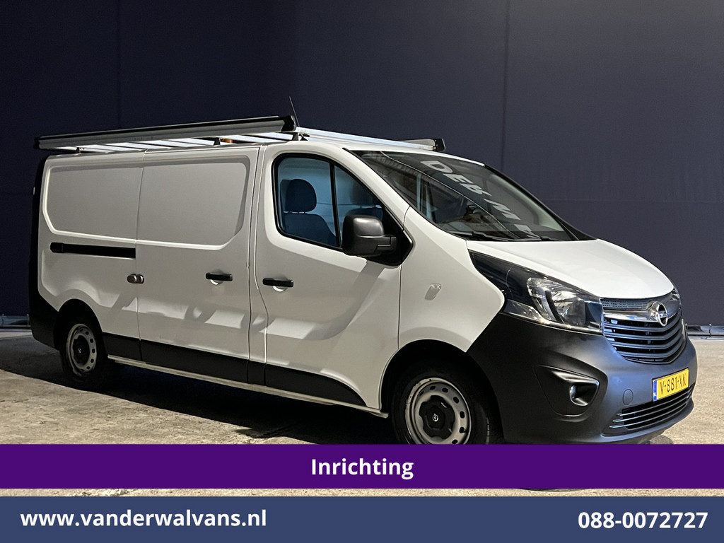 Opel Vivaro 1.6 CDTI 126pk L2H1 Inrichting Euro6 Airco | Omvormer | Imperiaal | Trekhaak | Camera | Navigatie Cruisecontrol, LED, Parkeersensoren 10