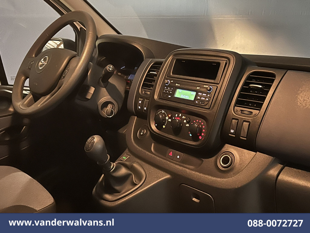 Opel Vivaro 1.6 CDTI 126pk L2H1 inrichting Euro6 Airco | LED | Cruiscontrol | Trekhaak Imperiaal, Trap, Bijrijdersbank 18