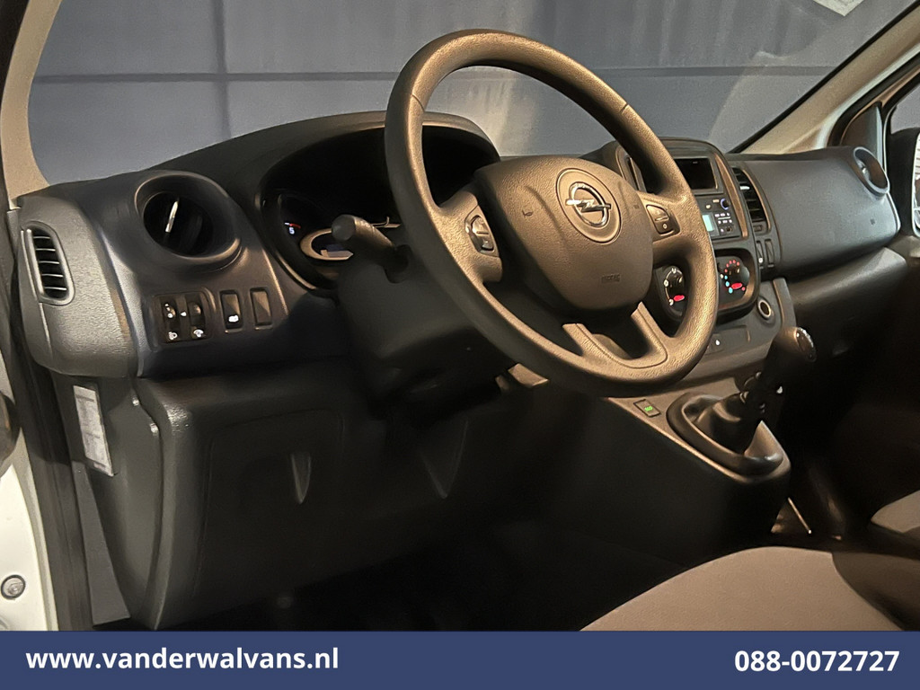 Opel Vivaro 1.6 CDTI 126pk L2H1 inrichting Euro6 Airco | LED | Cruiscontrol | Trekhaak Imperiaal, Trap, Bijrijdersbank 19