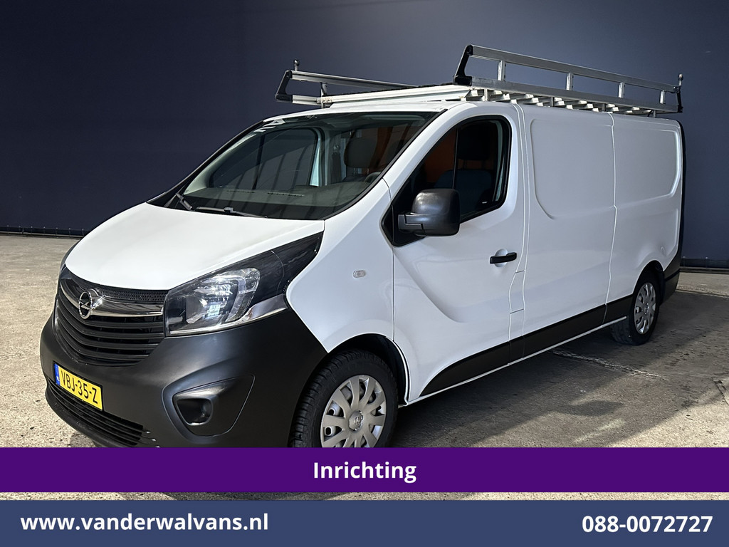 Opel Vivaro 1.6 CDTI 126pk L2H1 inrichting Euro6 Airco | Navigatie | Imperiaal | LED Trekhaak, Cruisecontrol, Parkeersensoren, Bijrijdersbank 10