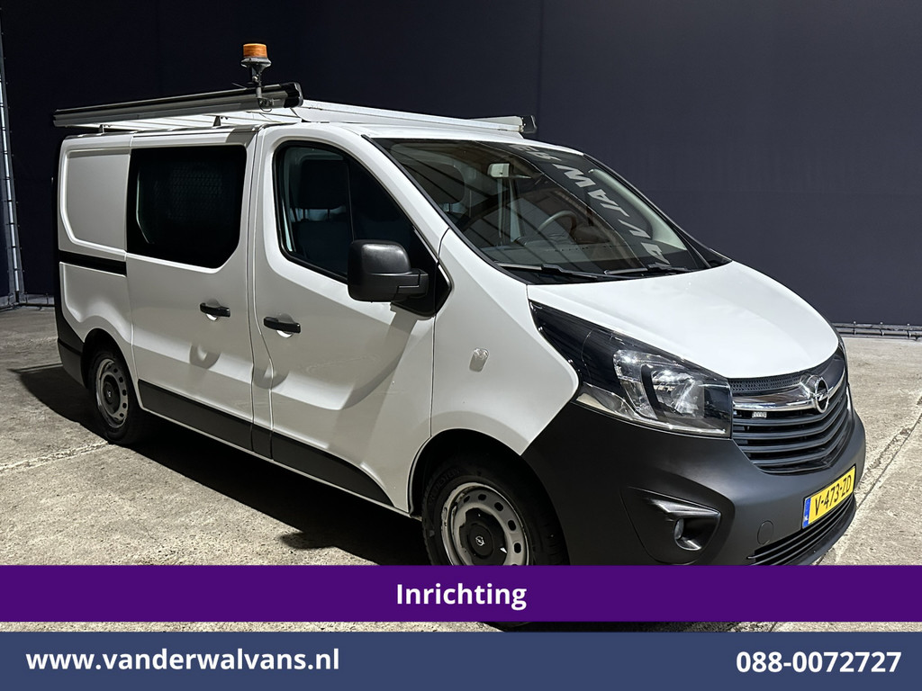 Opel Vivaro 1.6 CDTI 146pk L1H1 inrichting Euro6 Airco | Camera | Imperiaal | Trekhaak | Cruisecontrol Parkeersensoren, bijrijdersbank 12