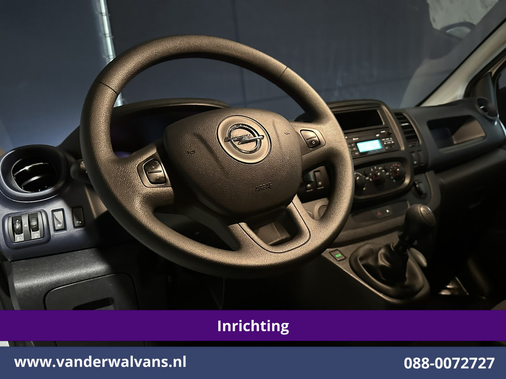 Opel Vivaro 1.6 CDTI 146pk L1H1 inrichting Euro6 Airco | Camera | Imperiaal | Trekhaak | Cruisecontrol Parkeersensoren, bijrijdersbank 16