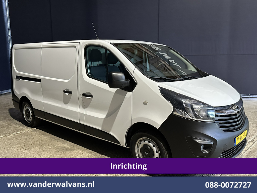 Opel Vivaro 1.6 CDTI 146pk L2H1 inrichting Euro6 Airco | Camera | Navigatie | LED | Cruiscontrol Trekhaak, Parkeersensoren, Bijrijdersbank 10
