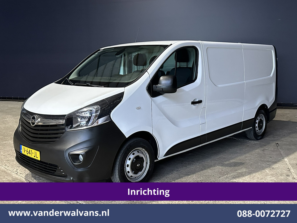 Opel Vivaro 1.6 CDTI 146pk L2H1 inrichting Euro6 Airco | Camera | Navigatie | LED | Cruiscontrol Trekhaak, Parkeersensoren, Bijrijdersbank 11