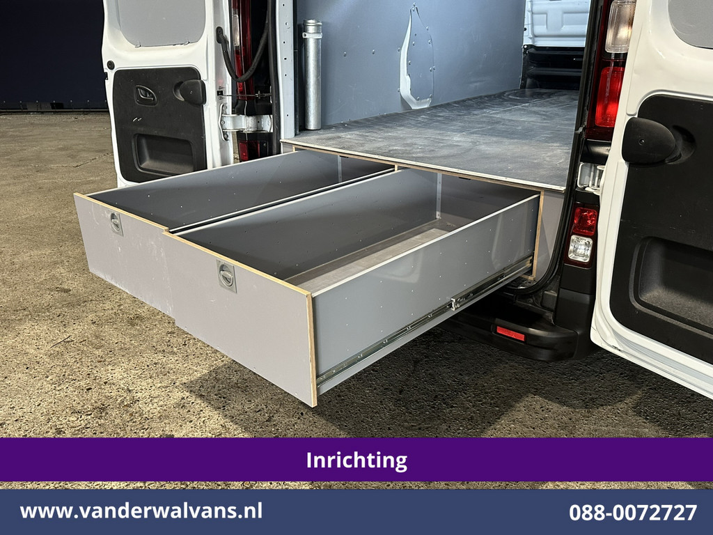 Opel Vivaro 1.6 CDTI L1H1 Inrichting Dubbele Bodem Euro6 Airco | LED | Cruisecontrol | Sidebars Bijrijdersbank 11