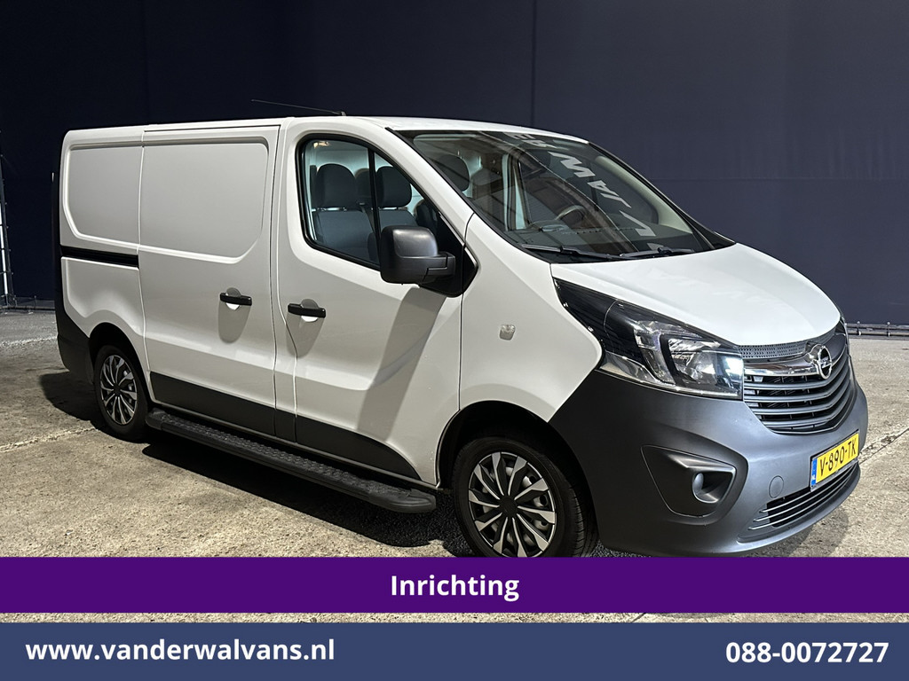 Opel Vivaro 1.6 CDTI L1H1 Inrichting Dubbele Bodem Euro6 Airco | LED | Cruisecontrol | Sidebars Bijrijdersbank 8