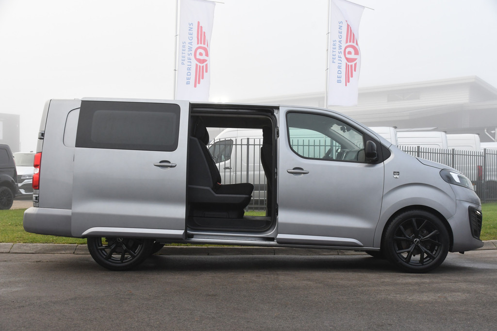Opel Vivaro 2.0 BlueHDi 180 L3 DC PB Edition Camera, Cruise, Carplay, 177pk, Automaat, Dubbele deur, Multimedia, LED, Uniek! 11