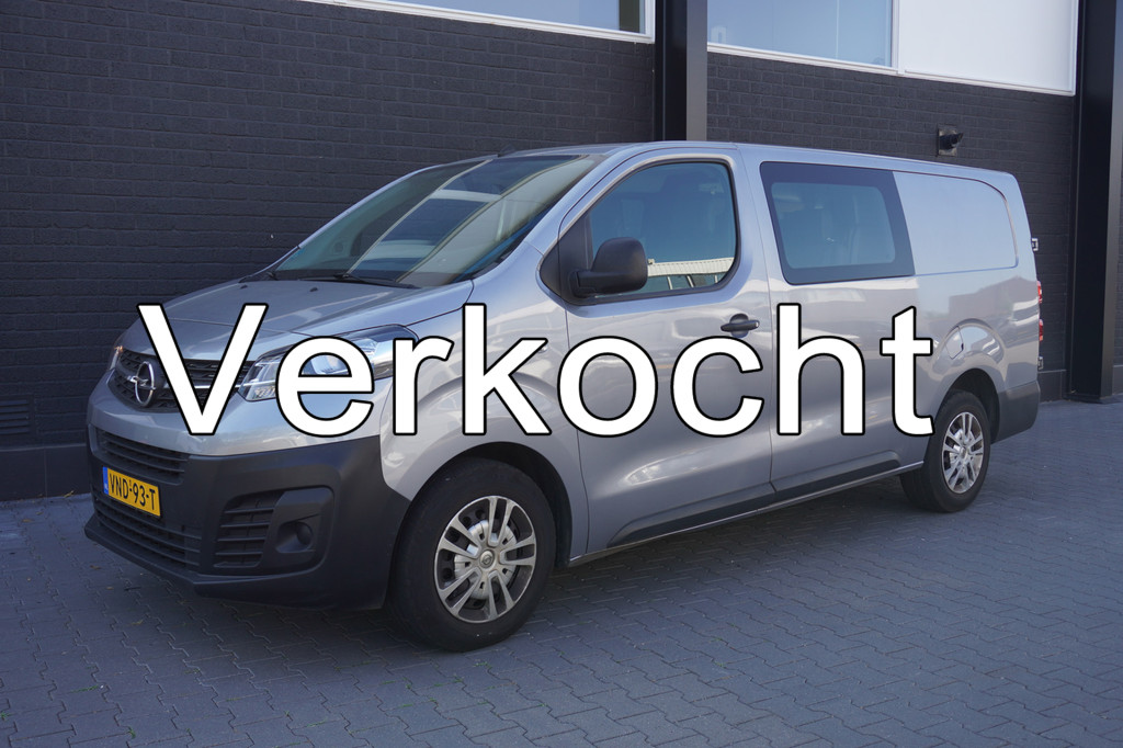 Opel Vivaro 2.0 CDTI 122PK L3 Dubbel Cabine EURO 6 - Airco - Cruise - PDC - €14.900,- Excl.