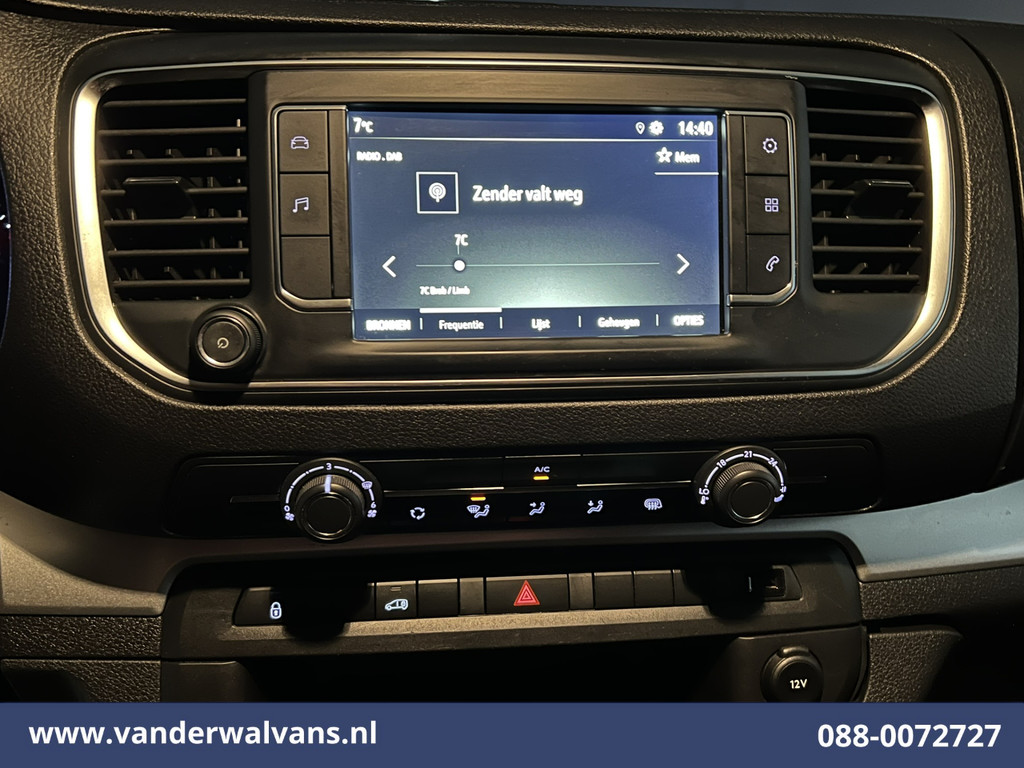 Opel Vivaro 2.0 CDTI 145pk L3H1 Euro6 Airco | Apple Carplay | Android Auto | Cruisecontrol Parkeersensoren, Bijrijdersbank 16