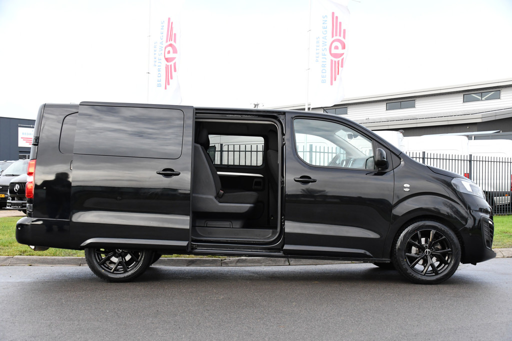 Opel Vivaro 2.0 CDTI L3H1 DC Black Edition Adaptieve Cruise, 360 Camera, LED, Carplay, 177pk, Sensoren, Clima, Stoelverwarming, Sensoren, Uniek! 11