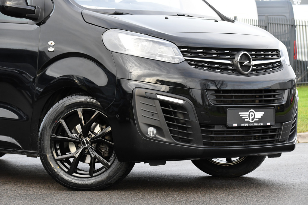 Opel Vivaro 2.0 CDTI L3H1 DC Black Edition Adaptieve Cruise, 360 Camera, LED, Carplay, 177pk, Sensoren, Clima, Stoelverwarming, Sensoren, Uniek! 8