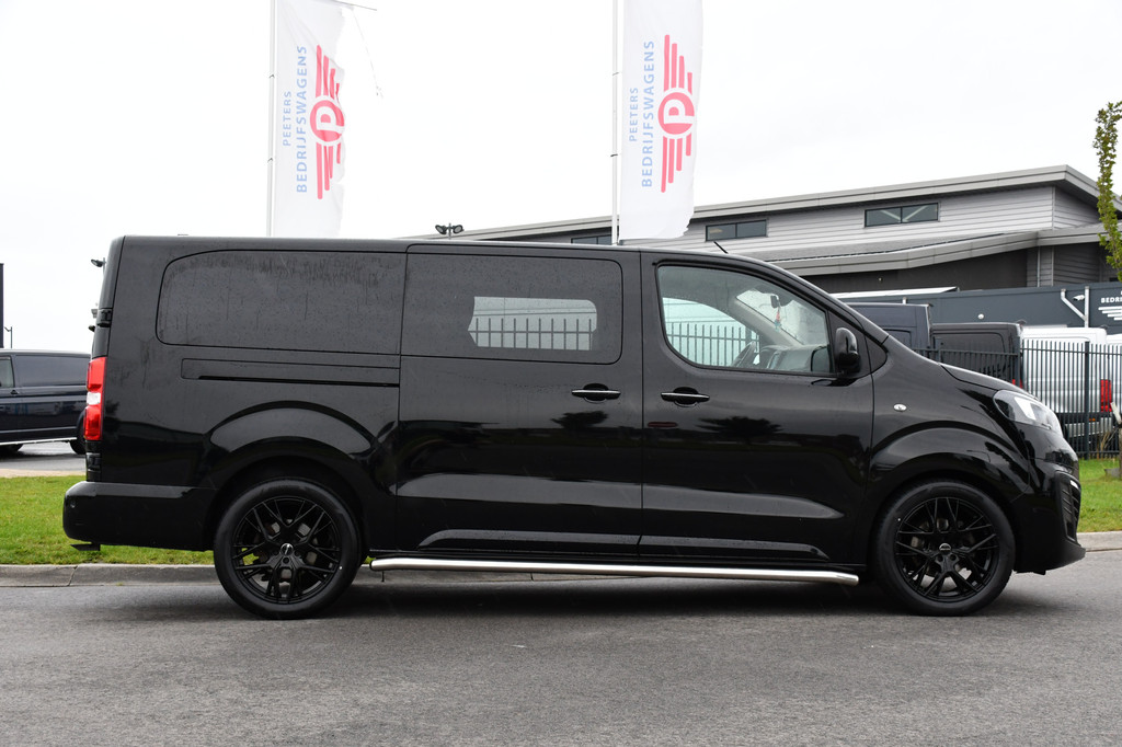 Opel Vivaro 2.0 CDTI L3H1 DC Black Edition Camera, Cruise, Carplay, 177pk, Leder, Automaat, 2 x Schuifdeur, Sensoren, Xenon, Uniek! 10