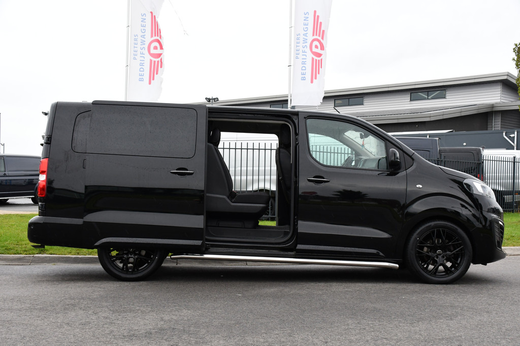 Opel Vivaro 2.0 CDTI L3H1 DC Black Edition Camera, Cruise, Carplay, 177pk, Leder, Automaat, 2 x Schuifdeur, Sensoren, Xenon, Uniek! 11