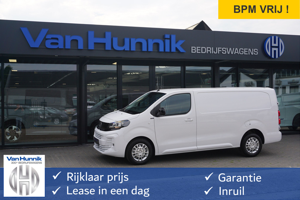 Opel Vivaro 2.0D 145PK EAT8 AUT L3H1 Apple CP, Cam, Betimmering, Trekhaak, Standkachel!! Nr. D01*