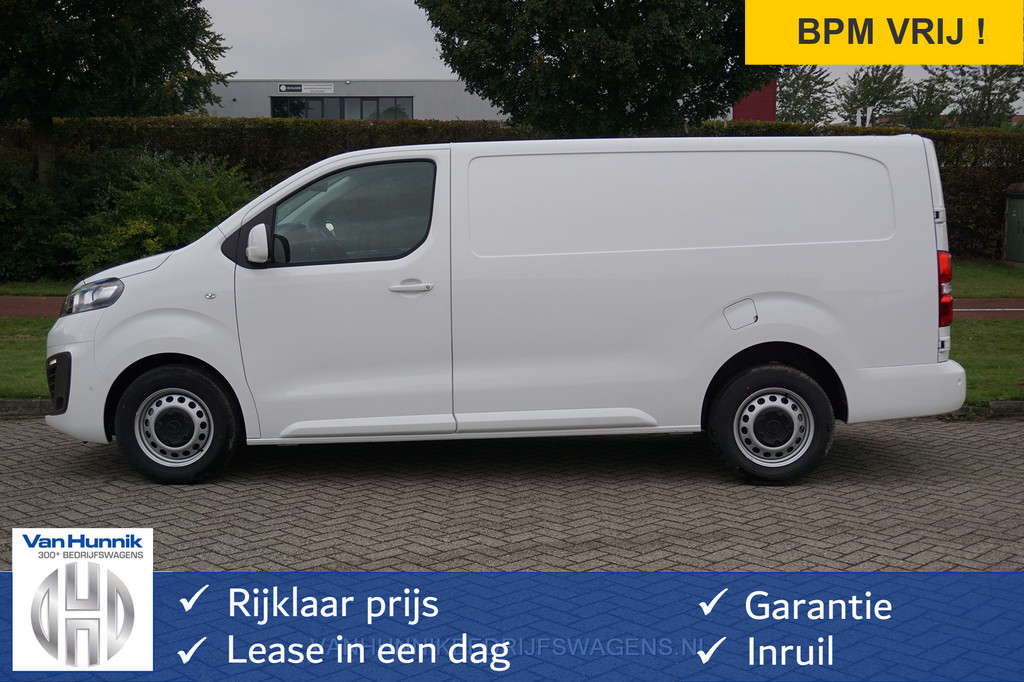 Opel Vivaro 2.0D 145PK EAT8 AUT L3H1 Navi, Camera, Stuur + Stoel verwarm, Betimmering, Webasto Nr. D01*