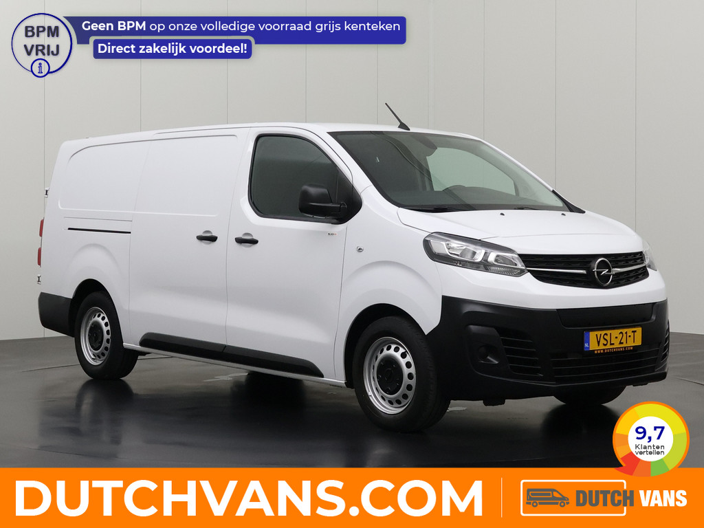 Opel Vivaro XXL Edition 75 kWh | Navigatie | 3-Zits | Airco | Cruise | Betimmering
