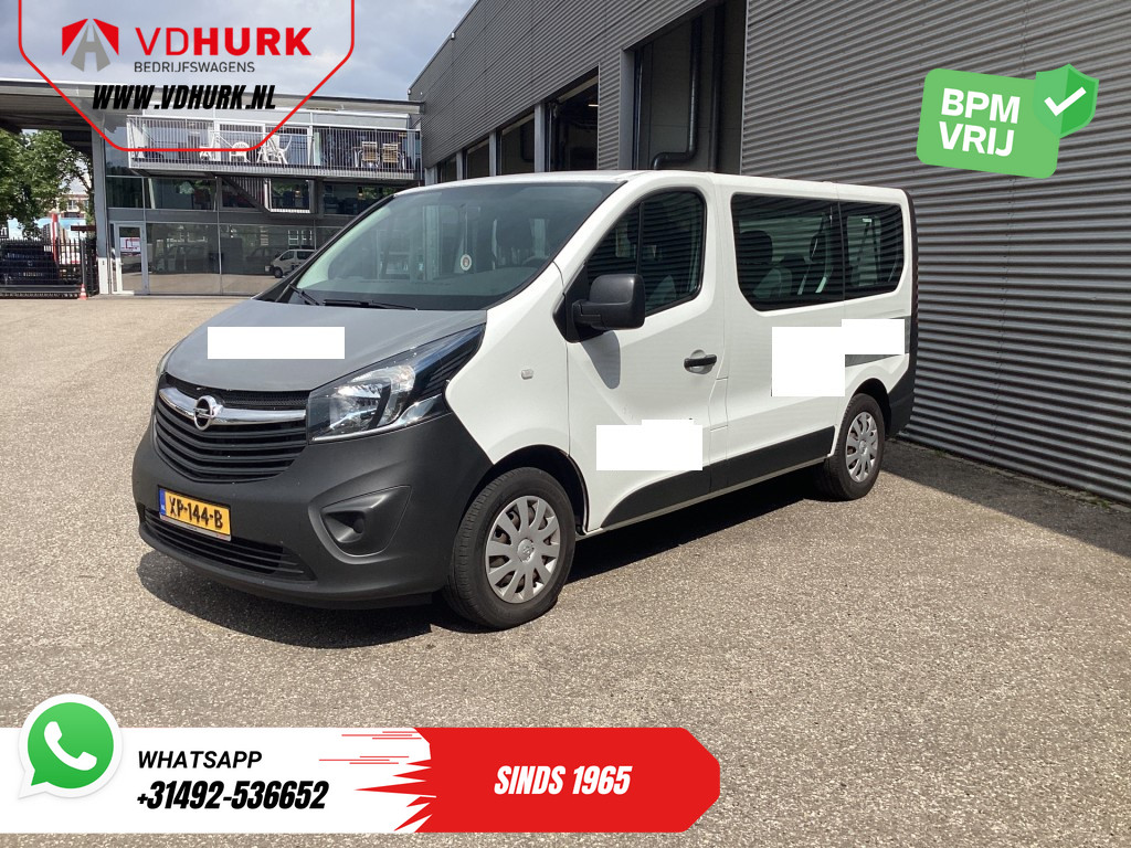 Opel Vivaro Combi 1.6 CDTI EURO6 EXPORT ONLY EUR 19.776,- Incl. BTW/BPM VRIJ? Combi/ Kombi/ 9 Pers./ 9 Persoons/ Airco 12