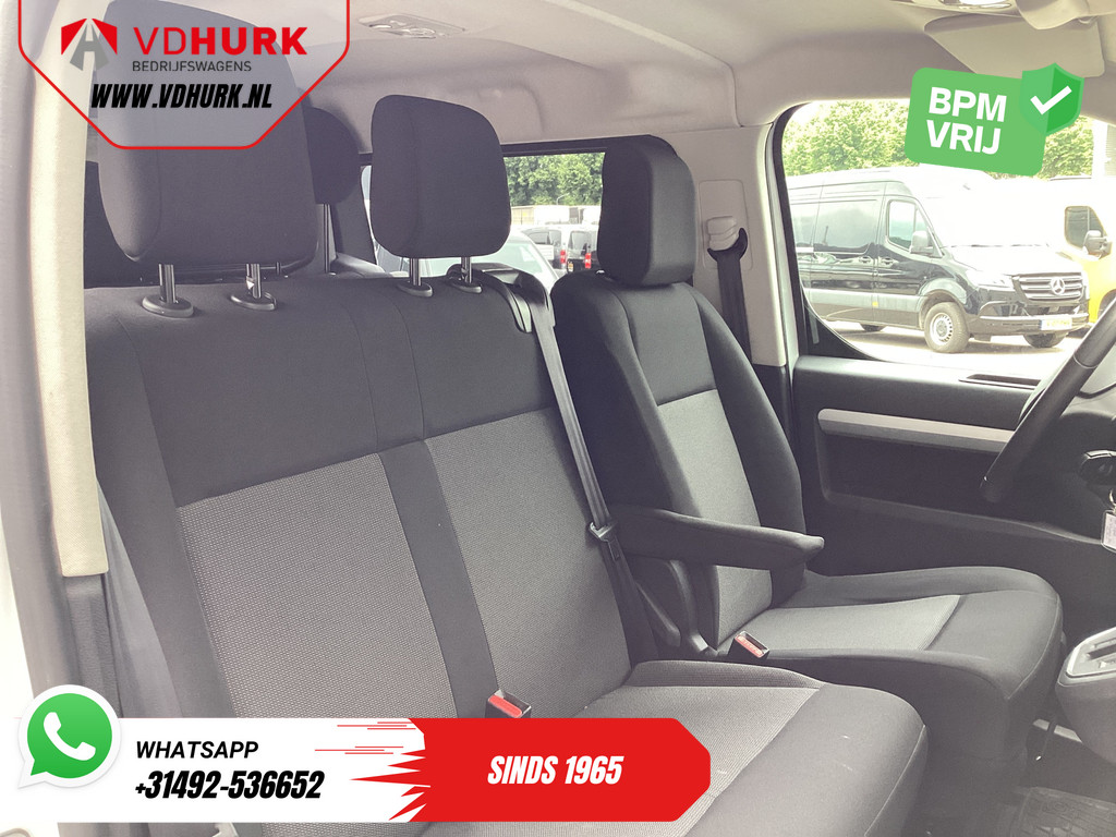 Opel Vivaro Electric 75 kWh DC Dubbel Cabine 345 km WLTP Snellader/ Cruise/ PDC/ Airco 10