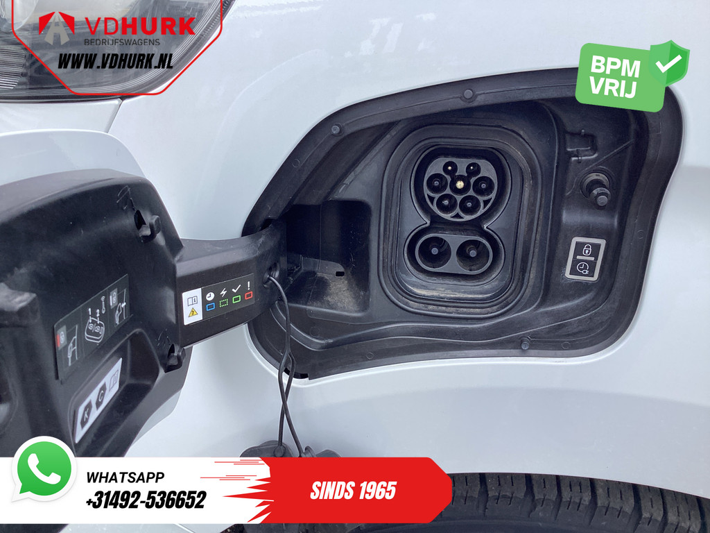 Opel Vivaro Electric 75 kWh DC Dubbel Cabine 345 km WLTP Snellader/ Cruise/ PDC/ Airco 11