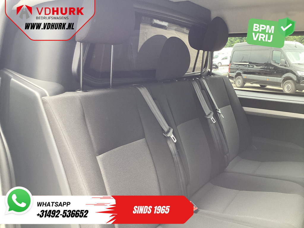 Opel Vivaro Electric 75 kWh DC Dubbel Cabine 345 km WLTP Snellader/ Cruise/ PDC/ Airco 14