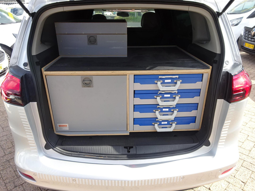 Opel ZAFIRA TOURER VAN 1.6 CDTI EU6 136 PK AIRCO CRUISE CONTROL NAVIGATIE zeer luxe grijs kenteken 9