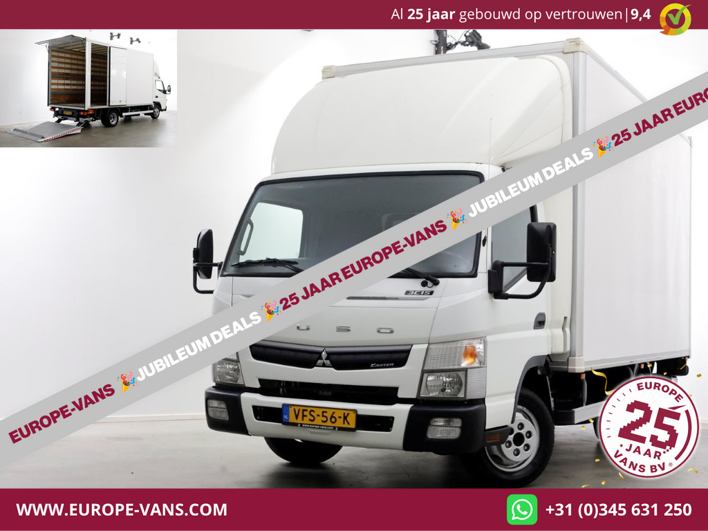 Overige merken Canter 3.0D 150pk E6 Bakwagen met laadklep en zijdeur + trekhaak 3500kg 04-2020